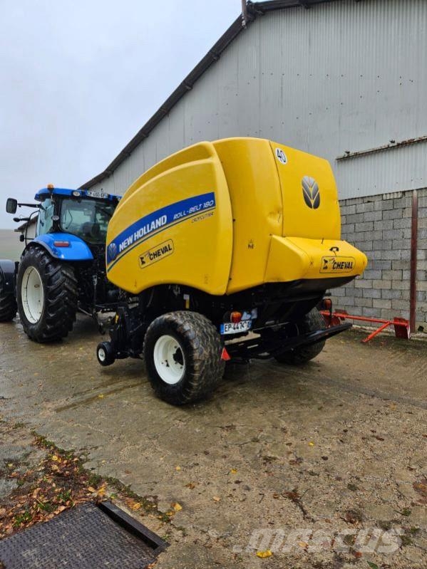 New Holland Roll belt 180 CROP CUTTER Rundballenpressen