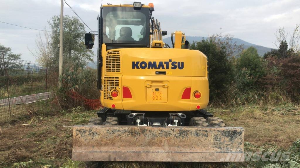 Komatsu PW 98 MR-10 Wheeled excavators