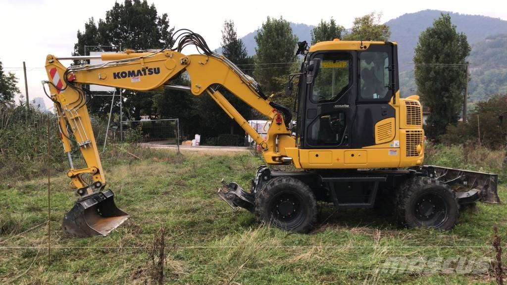 Komatsu PW 98 MR-10 Wheeled excavators