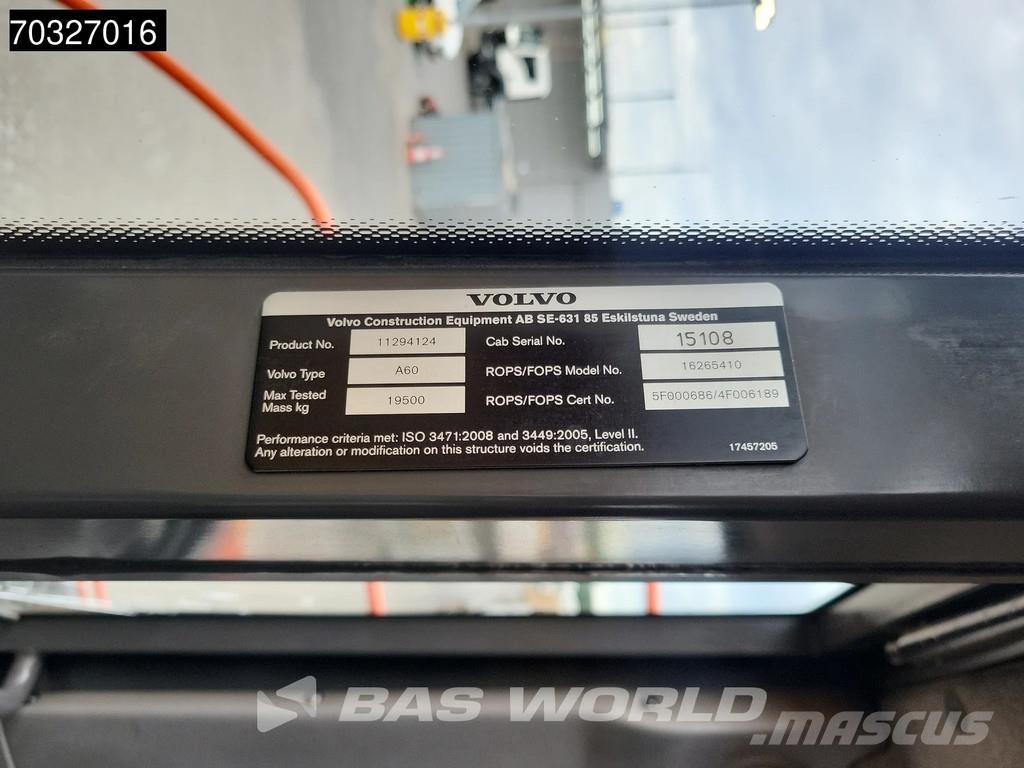 Volvo A60 H Full Service History - CE ساحبات مفصلية