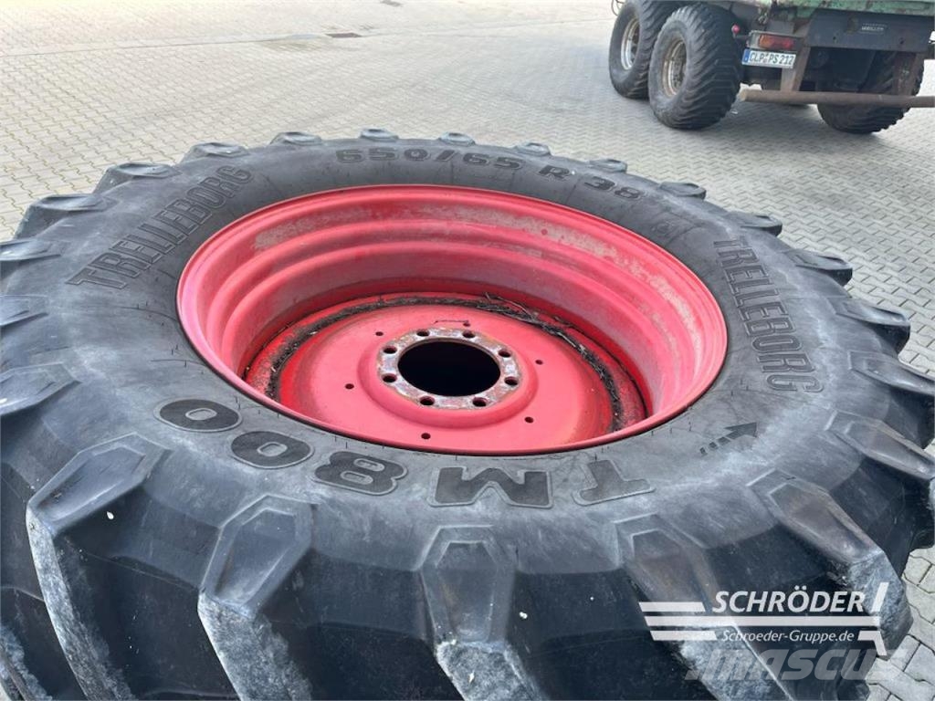 Fendt 2X 540/65 R28 / 2X 650/65 R38 Pneumatiky, kolesá a ráfiky
