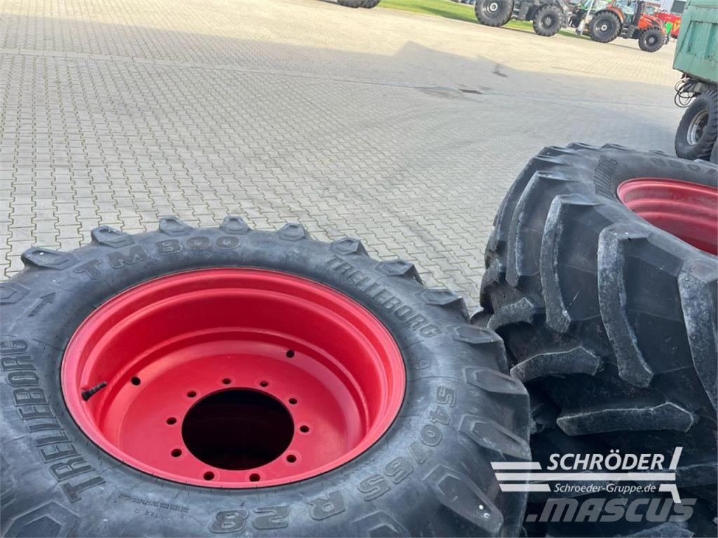 Fendt 2X 540/65 R28 / 2X 650/65 R38 Pneumatiky, kolesá a ráfiky