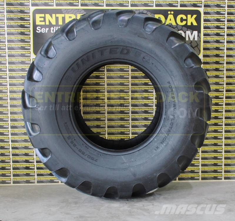 United HF 2 X1 750/55-26,5 skogsdäck med extrem styrka Padangos, ratai ir ratlankiai