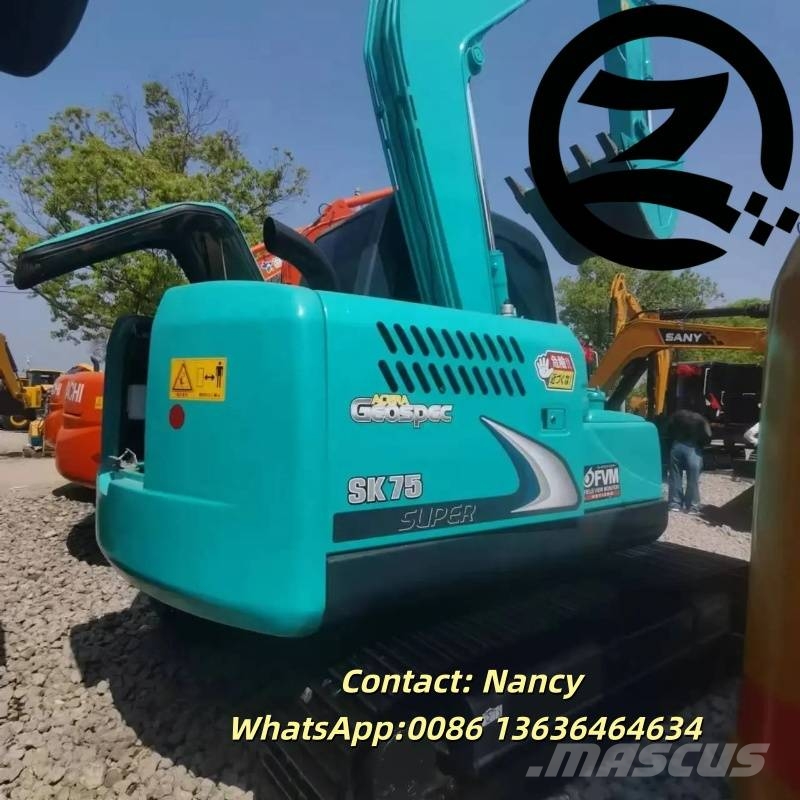 Kobelco SK 75 중형굴삭기 7톤-28톤