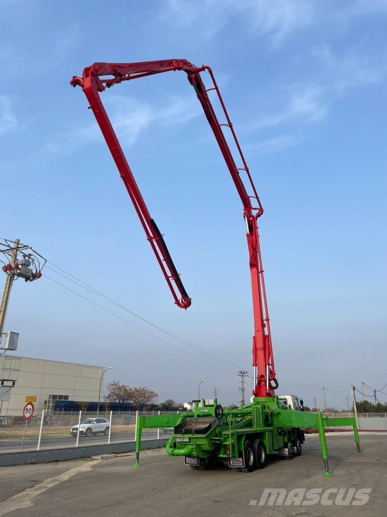 Mercedes-Benz Actros 4140K Putzmeister Bsf 42-4 Concrete trucks