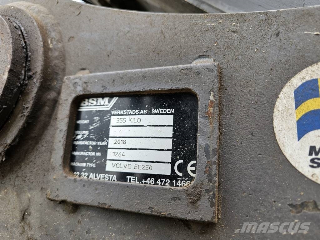 Volvo EC250EL / ec300el Paletli ekskavatörler