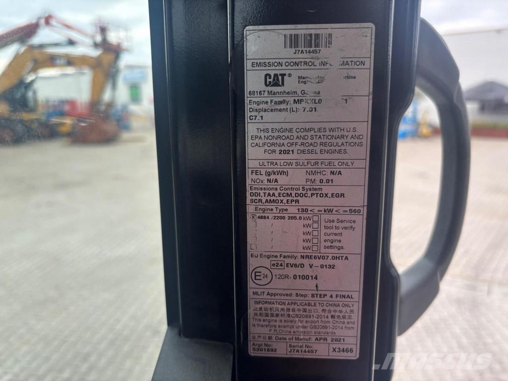 CAT 330-07C Pásové rýpadlá