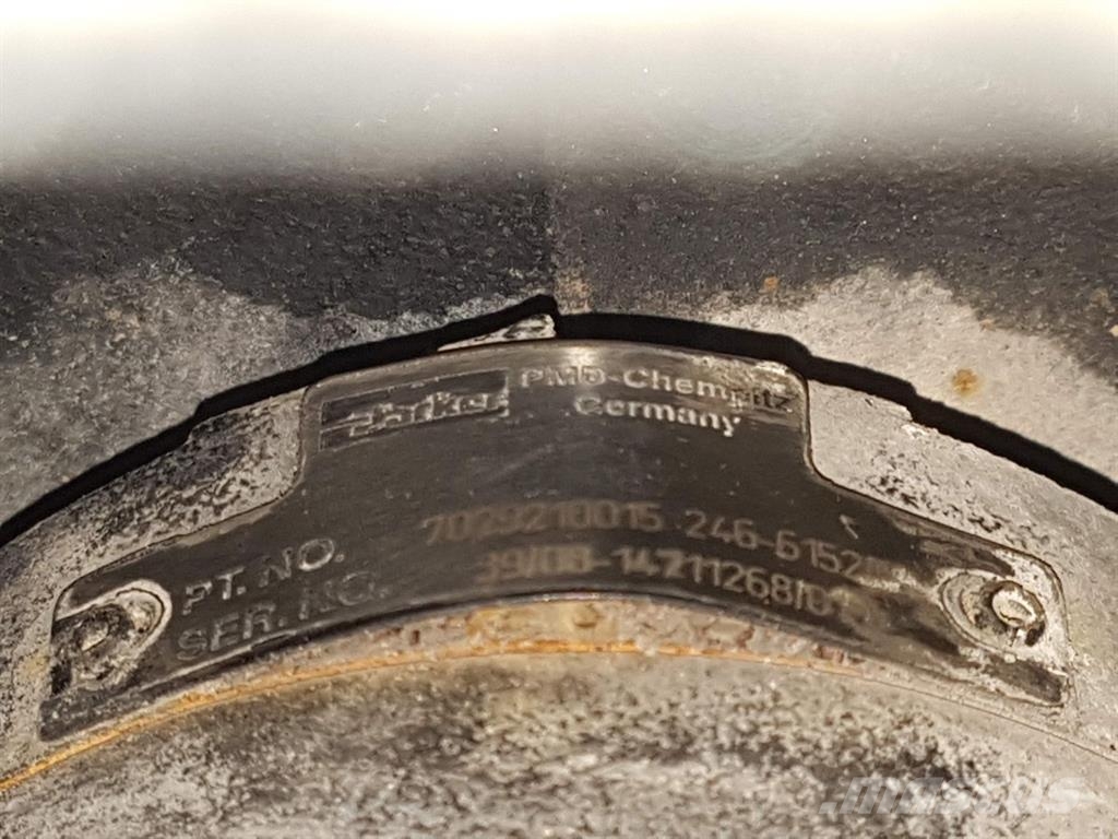 CAT 950H - Cooler fan/Kühlerlüfter/Koelvin Componenti idrauliche