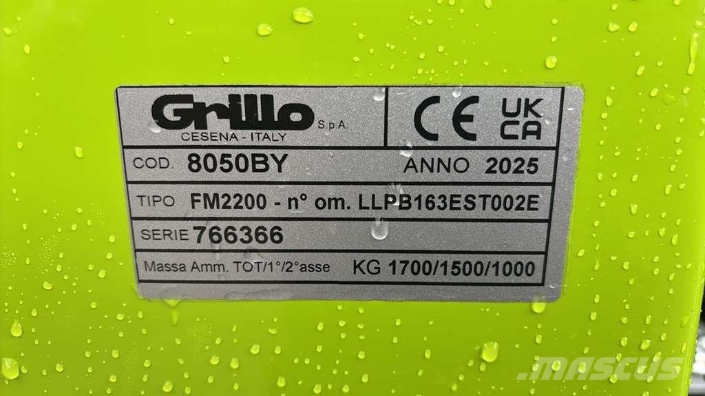 Grillo FD 2200 TS 4WD 1400LT 4TNV88C Podadoras
