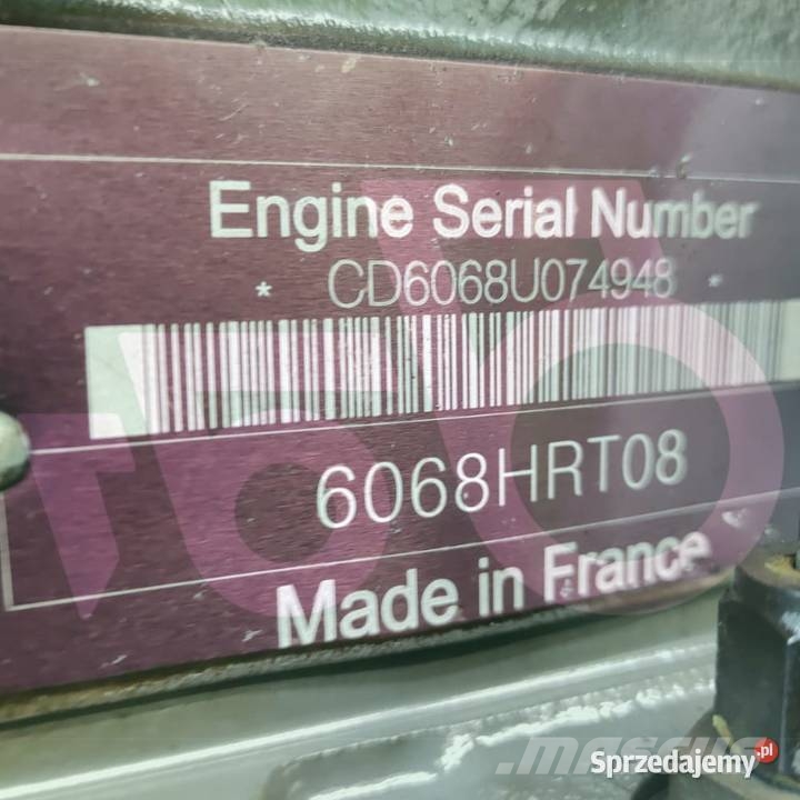 John Deere 6068 R534123 0011643430 Claas Arion 660 Engine Κινητήρες