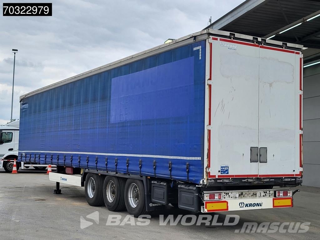 Krone SD Anti Vandalism Sliding Roof Semi remorque à rideaux coulissants (PLSC)
