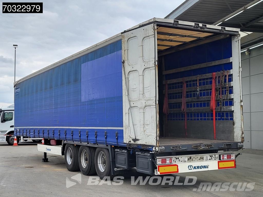 Krone SD Anti Vandalism Sliding Roof Semi remorque à rideaux coulissants (PLSC)