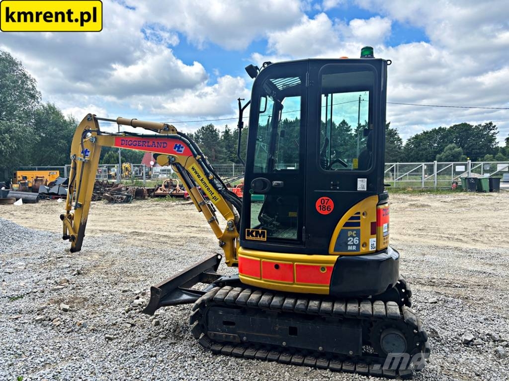 Komatsu PC 26 MR-3 MINI-KOPARKA 2021R | JCB 8015, Mini excavators < 7t (Mini diggers)