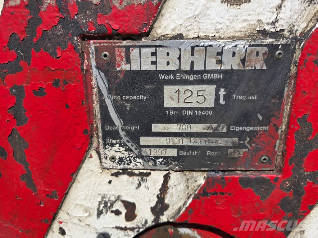 Liebherr LTM 1160 Grúas todo terreno