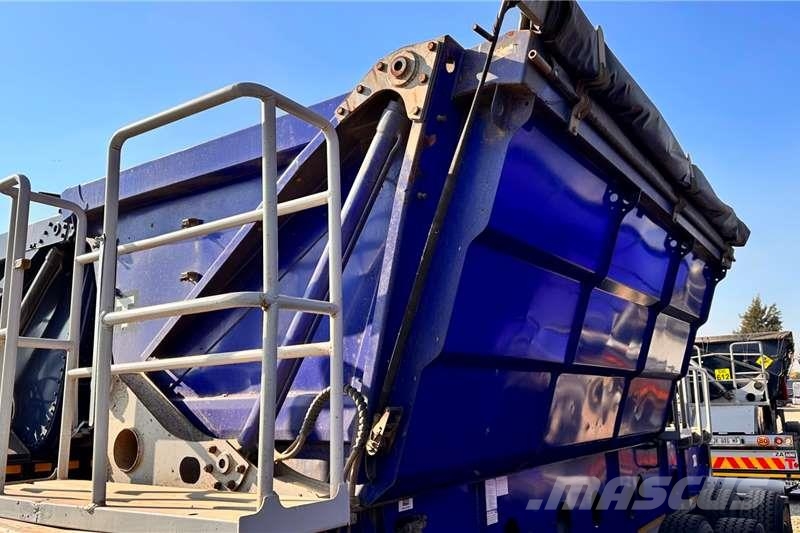 Afrit 18m³ Interlink Side Tipper Trailer Otros camiones