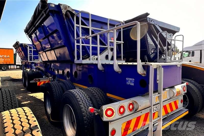 Afrit 18m³ Interlink Side Tipper Trailer Otros camiones
