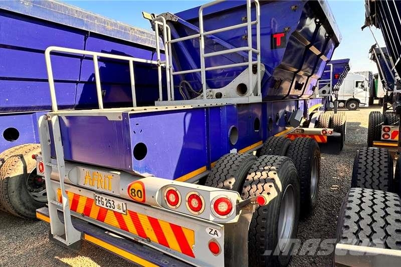 Afrit 18m³ Interlink Side Tipper Trailer Otros camiones