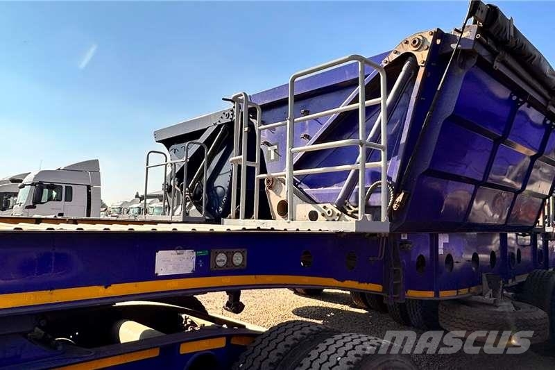 Afrit 18m³ Interlink Side Tipper Trailer Otros camiones