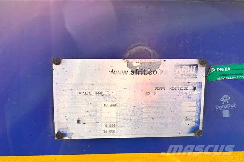 Afrit 18m³ Interlink Side Tipper Trailer Otros camiones