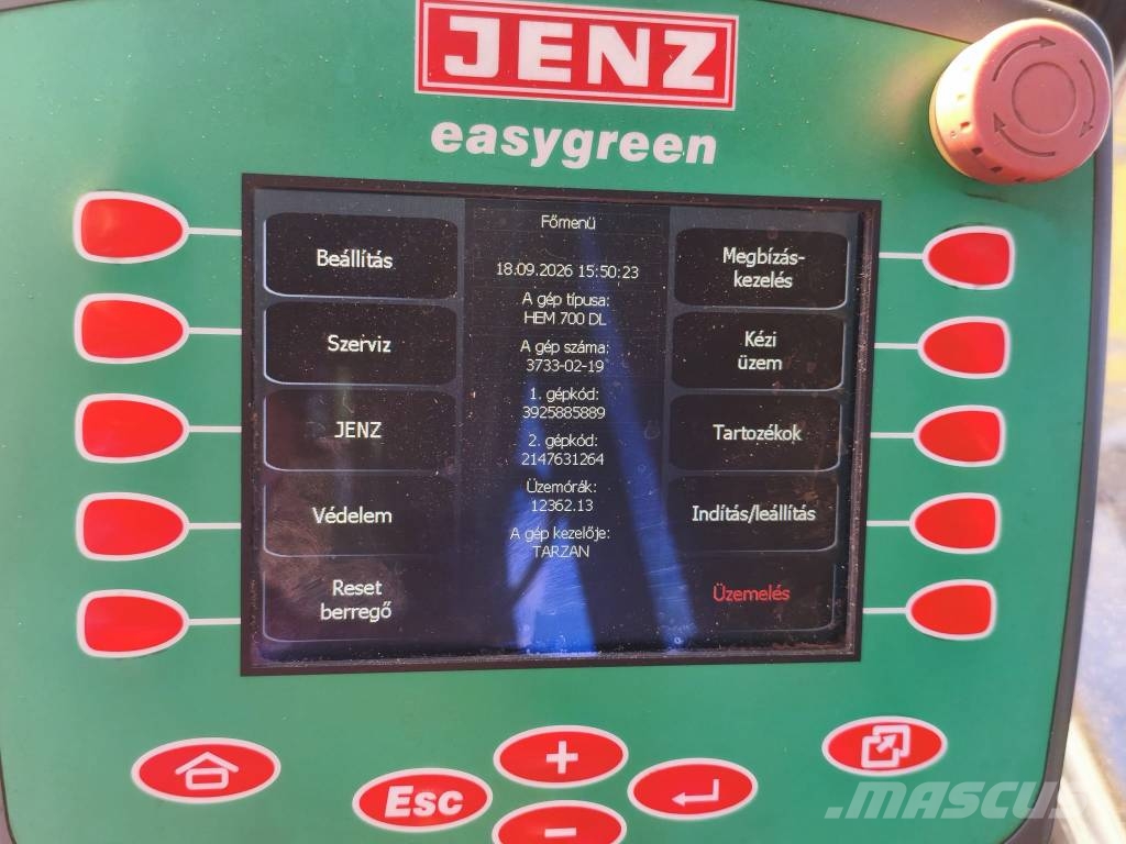 JENZ HEM700DL Broyeur de végétaux