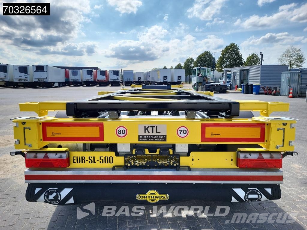 Orthaus CGS (Euro Slider 500) 3 axles Multi 45ft Lift Axle Semirremolques portacontenedores