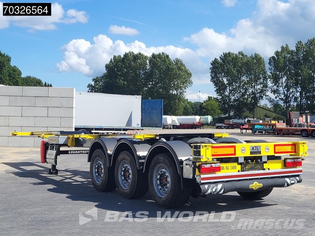 Orthaus CGS (Euro Slider 500) 3 axles Multi 45ft Lift Axle Containerchassis