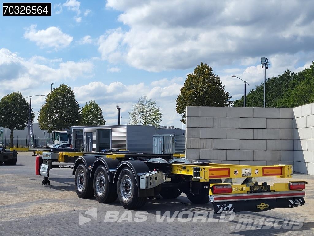 Orthaus CGS (Euro Slider 500) 3 axles Multi 45ft Lift Axle Semirremolques portacontenedores
