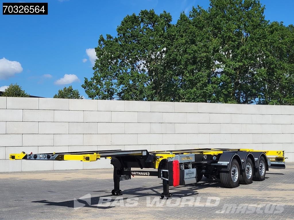 Orthaus CGS (Euro Slider 500) 3 axles Multi 45ft Lift Axle Containerchassis
