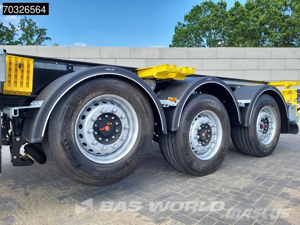 Orthaus CGS (Euro Slider 500) 3 axles Multi 45ft Lift Axle Semirremolques portacontenedores