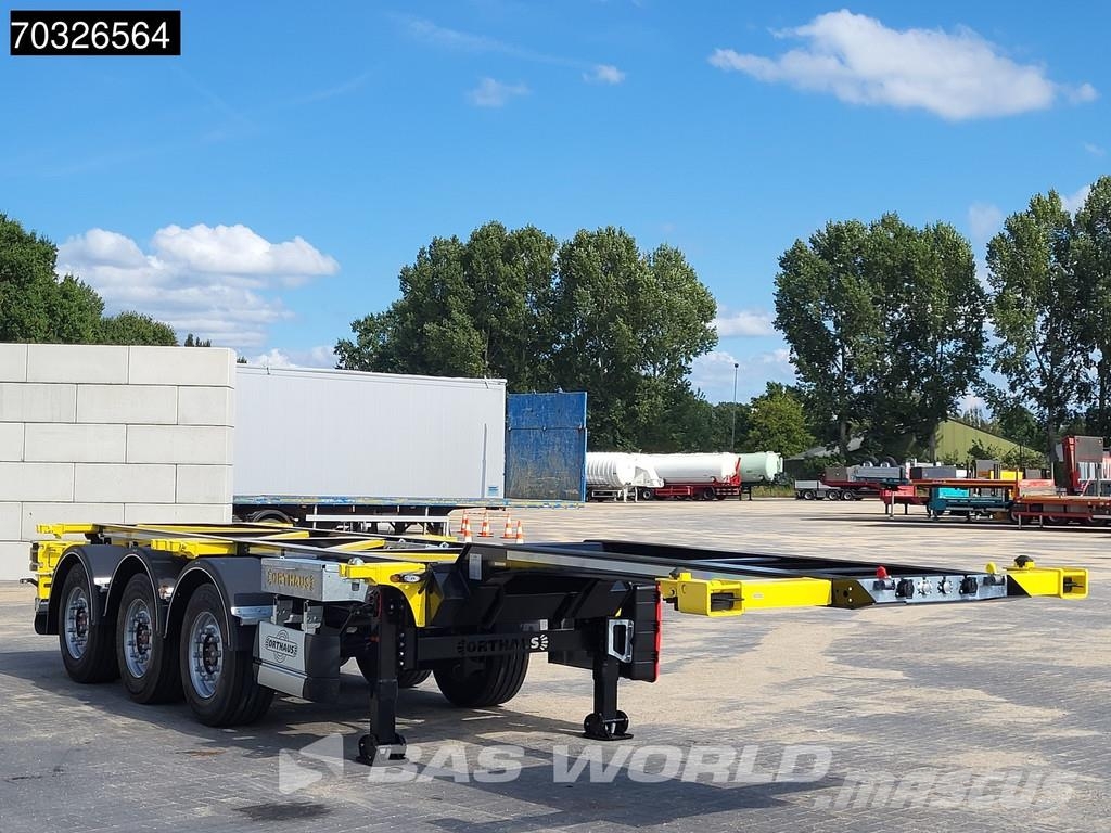 Orthaus CGS (Euro Slider 500) 3 axles Multi 45ft Lift Axle Semirremolques portacontenedores