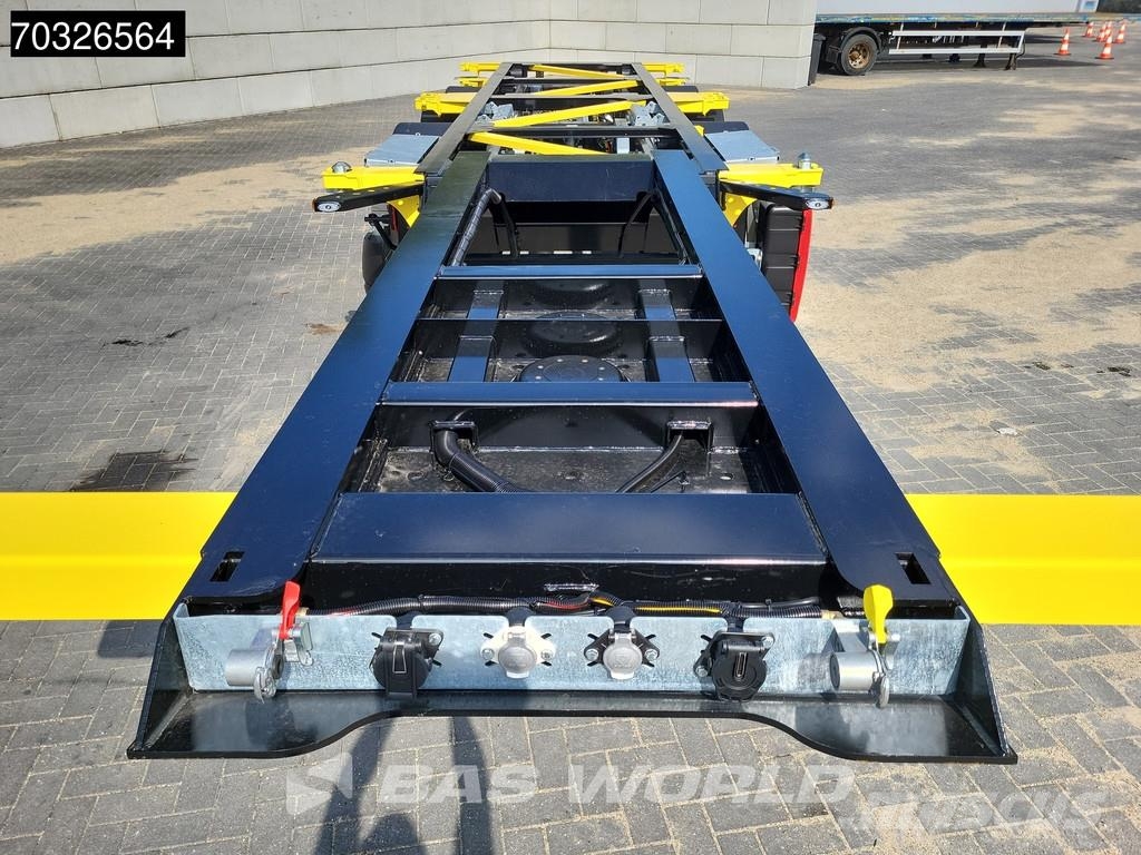 Orthaus CGS (Euro Slider 500) 3 axles Multi 45ft Lift Axle Containerchassis