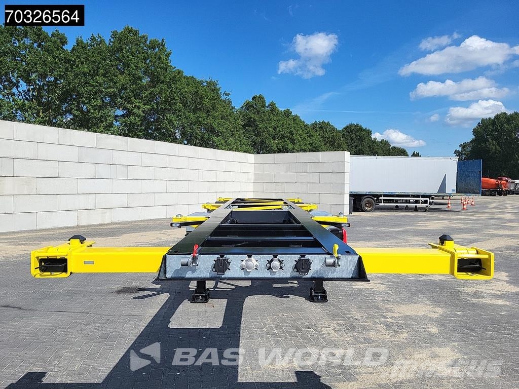 Orthaus CGS (Euro Slider 500) 3 axles Multi 45ft Lift Axle Containerchassis