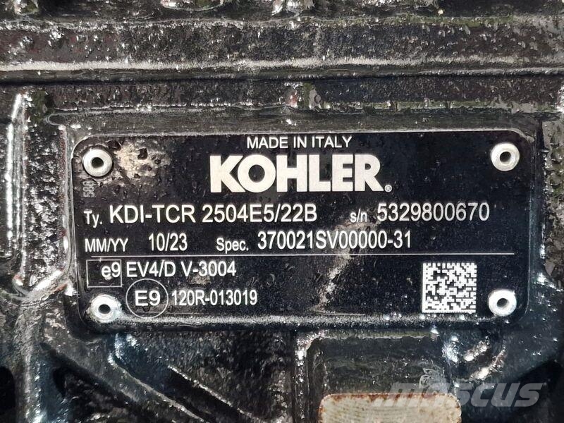 Kohler /JCB KDI-TCR 2504E5/22B Engines