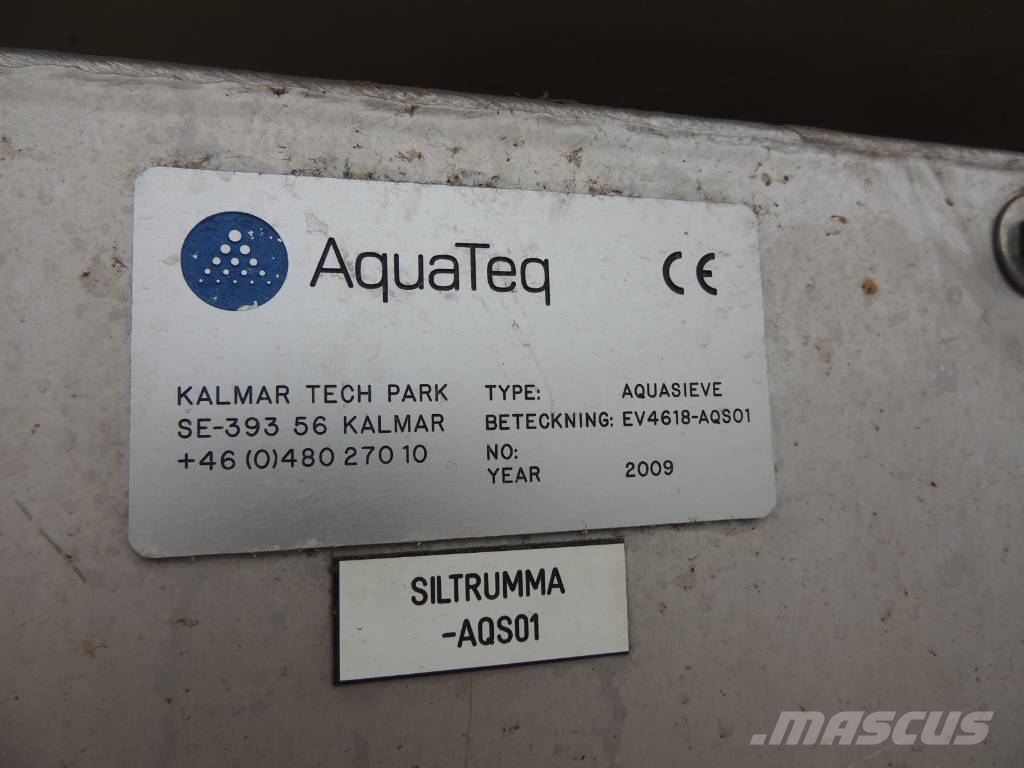 System WUKO AquaTeq AQUASIEVE , 2009rok , oczyszcz Hjælpemaskiner