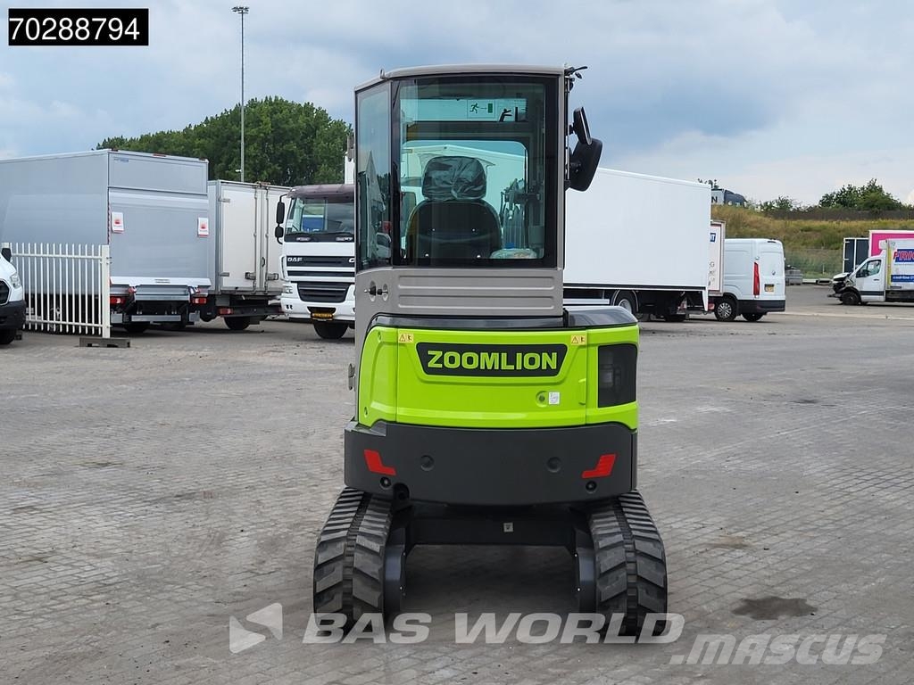 Zoomlion ZE26 GU FACTORY WARRANTY – CE CERTIFIED - KUBOTA E Miniexcavadoras