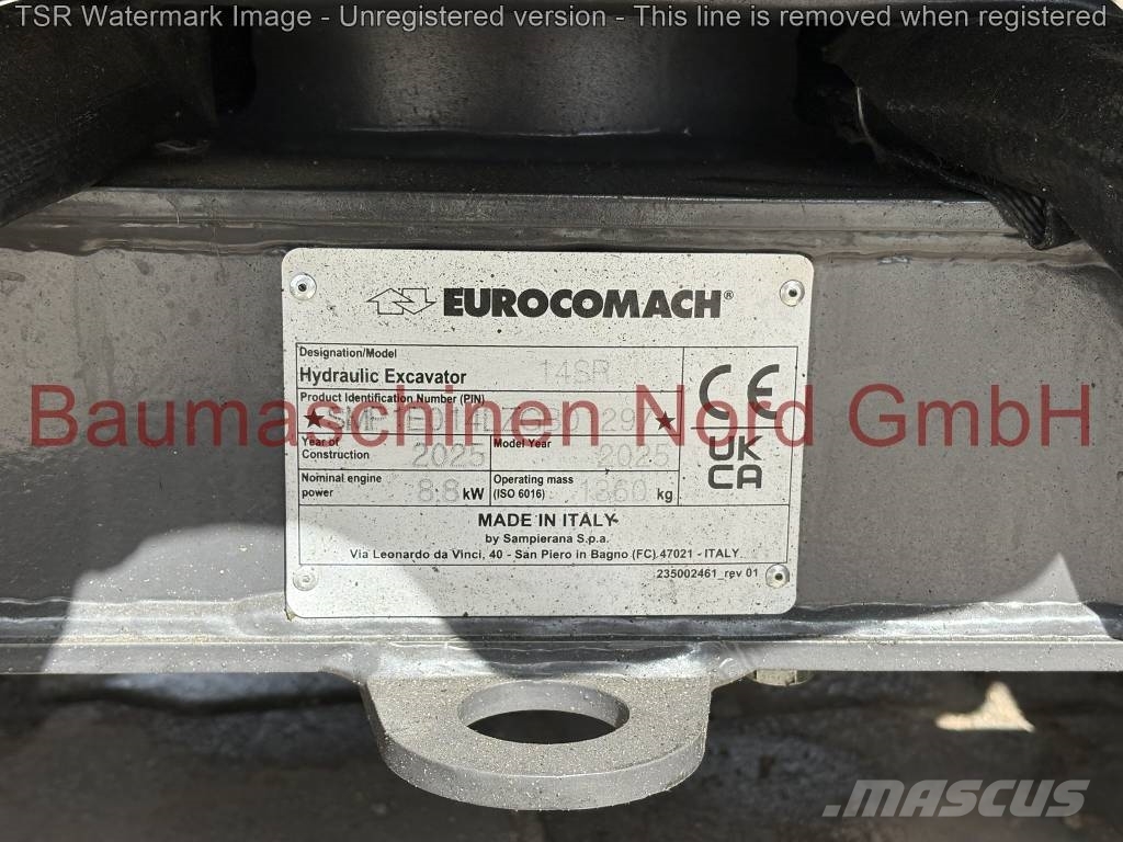 Eurocomach 14 SR -Demo- Міні-екскаватори < 7т