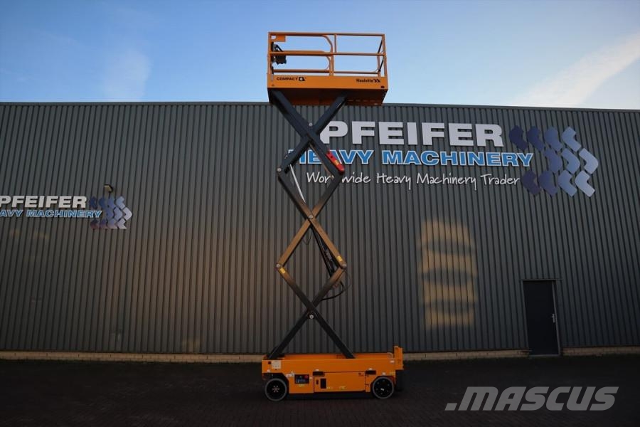 Haulotte Compact 8N Valid inspection, *Guarantee! 8m Workin Scissor lifts