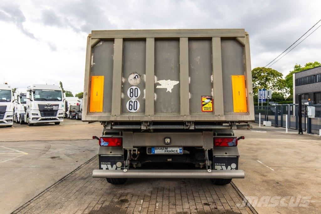 Benalu ALU+BACHE+24m3 Sklápacie návesy
