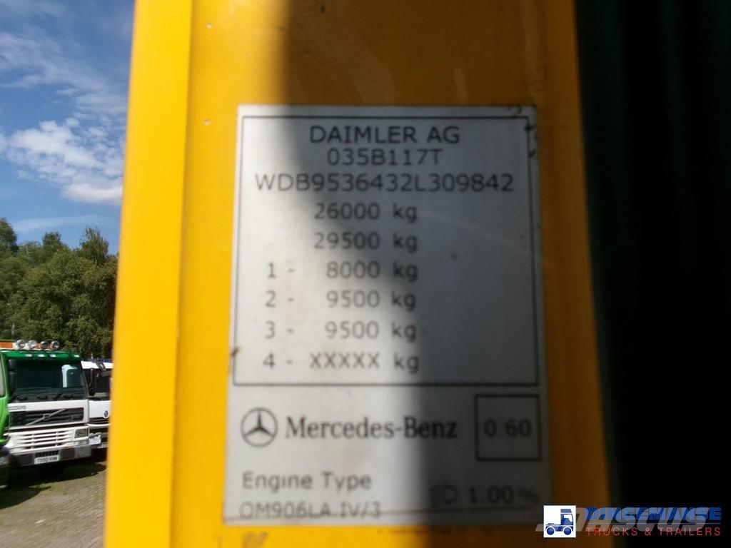 MB Trac Axor 2629 6x4 RHD gritter / salt spreader Ratraki śniegowe