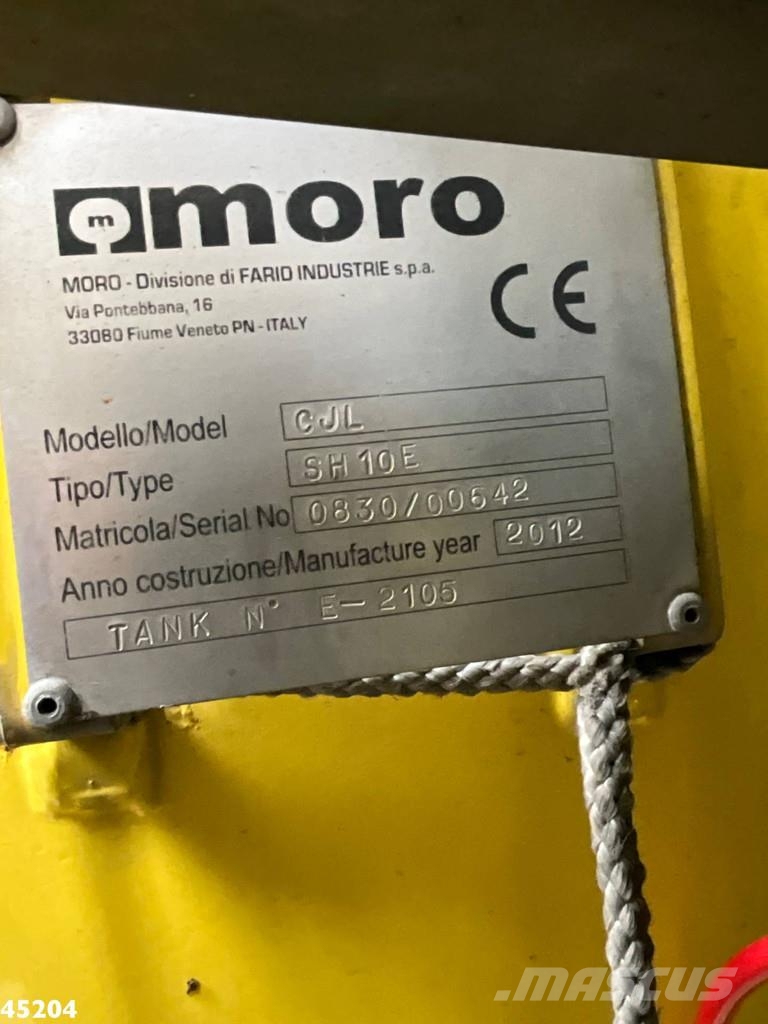 Volvo FM 500 Euro 5 MORO kolkenzuiger Camiones aspiradores/combi