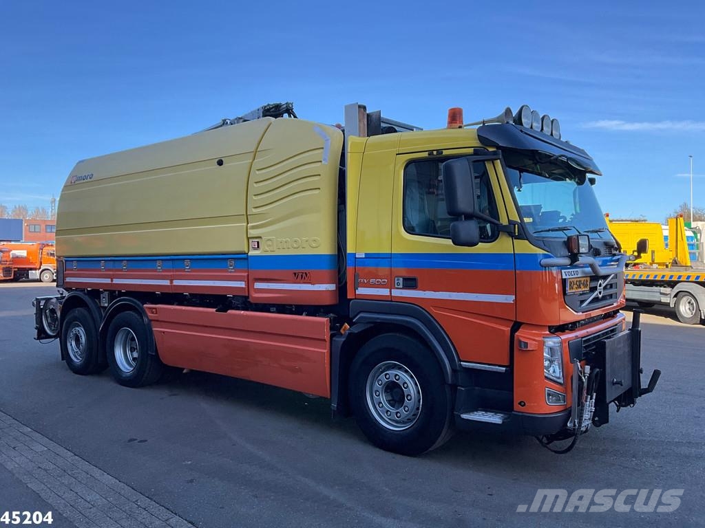 Volvo FM 500 Euro 5 MORO kolkenzuiger Camiones aspiradores/combi