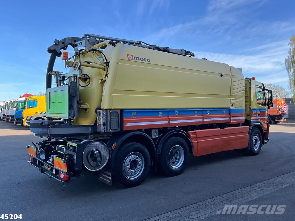 Volvo FM 500 Euro 5 MORO kolkenzuiger Camiones aspiradores/combi
