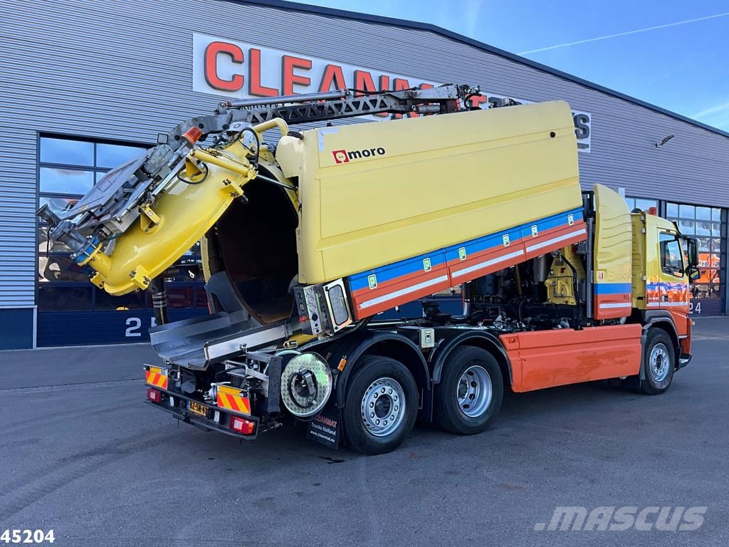Volvo FM 500 Euro 5 MORO kolkenzuiger Camiones aspiradores/combi