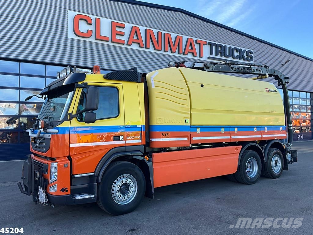 Volvo FM 500 Euro 5 MORO kolkenzuiger Camiones aspiradores/combi