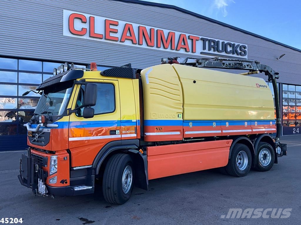 Volvo FM 500 Euro 5 MORO kolkenzuiger Camiones aspiradores/combi
