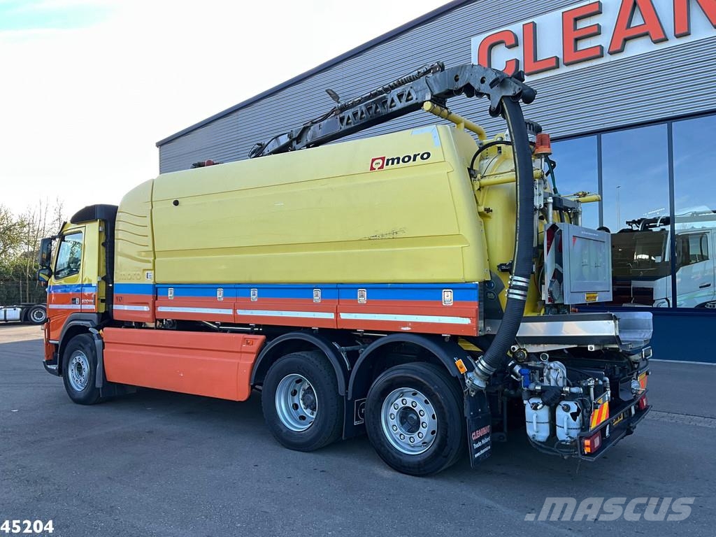 Volvo FM 500 Euro 5 MORO kolkenzuiger Camiones aspiradores/combi