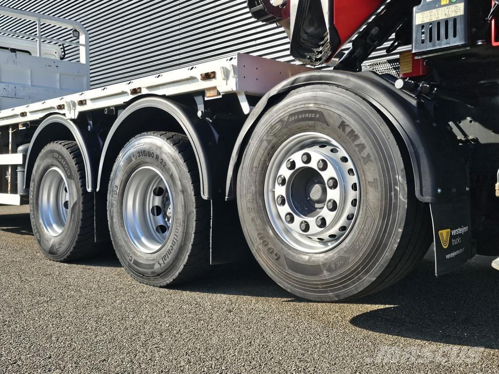 DAF CF 530 8x4 / RETARDER / FASSI F545 CRANE / KRAN / Nosturiautot