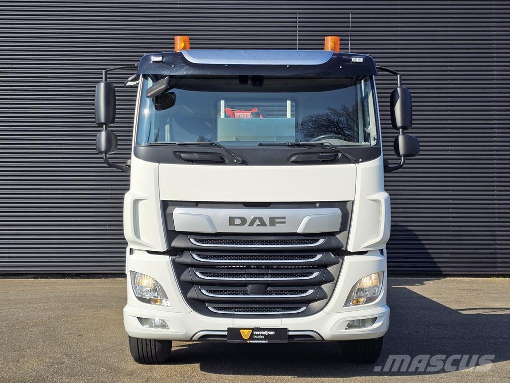 DAF CF 530 8x4 / RETARDER / FASSI F545 CRANE / KRAN / Nosturiautot