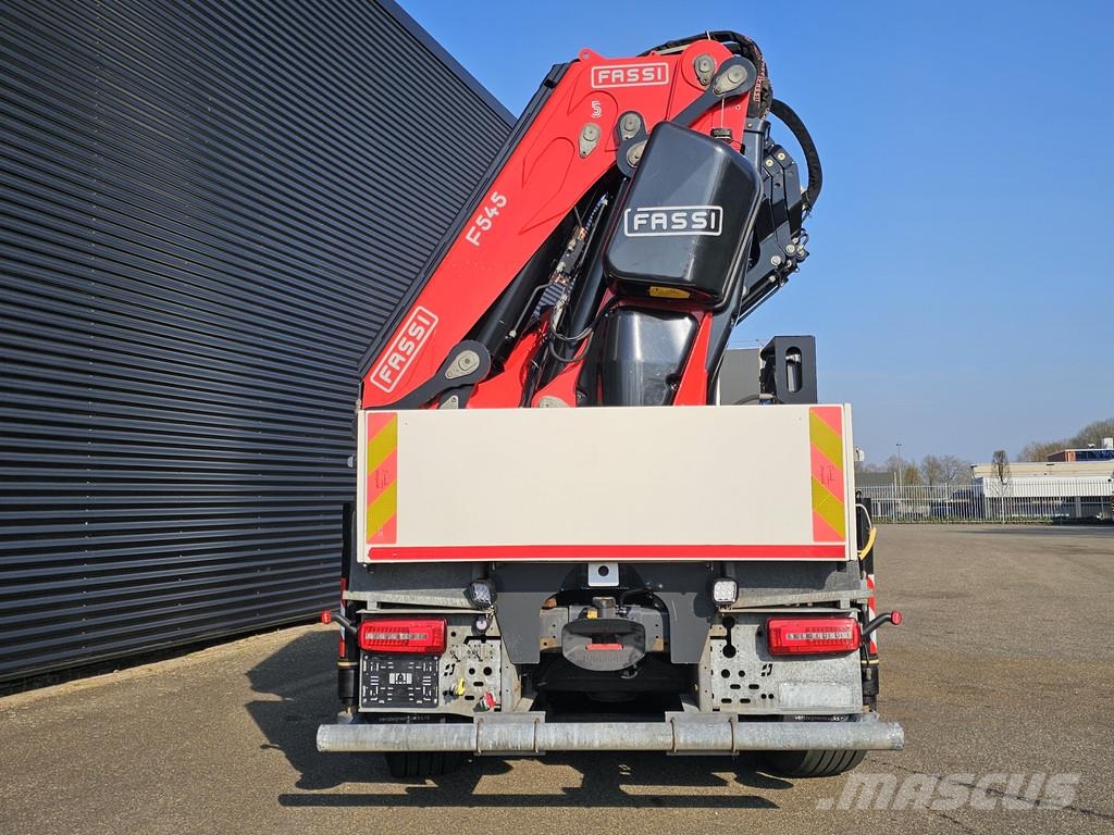 DAF CF 530 8x4 / RETARDER / FASSI F545 CRANE / KRAN / Nosturiautot