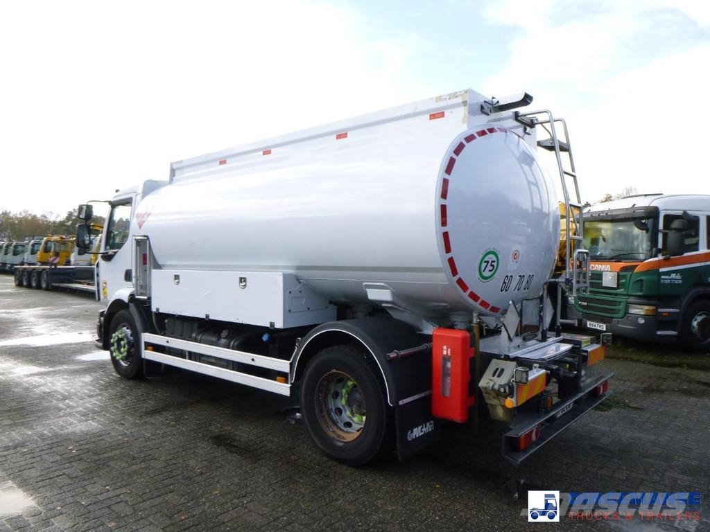 Renault Midlum 270.18 4x2 fuel tank 13.3 m3 / 4 comp 탱커 트럭